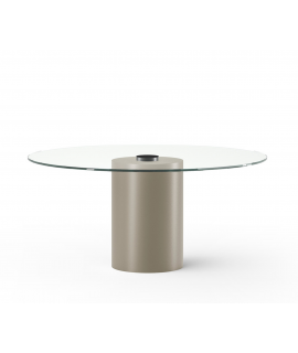 EFORMA table CYLINDRO GLAS TOP